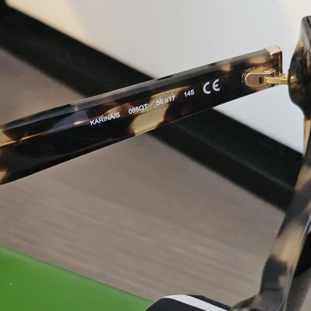 Kate Spade Cat Eye Tortishell Sunglasses - Picture 7 of 8